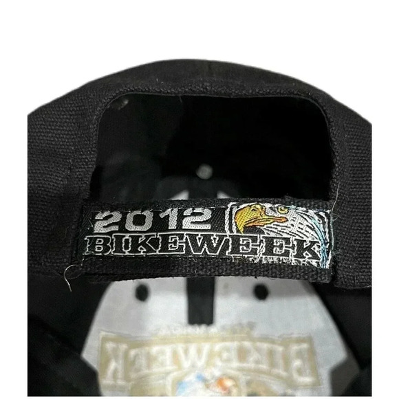 Bike Week Hat Biketoberfest 2012 Daytona Beach Florida Hard Brim Eagle - Picture 5 of 6